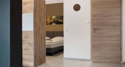 Ferienwohnung 'Kornblume' mit Privatterrasse, Gemeinschaftsgarten und WLAN