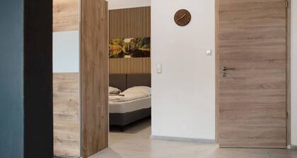 Ferienwohnung 'Kornblume' mit Privatterrasse, Gemeinschaftsgarten und WLAN