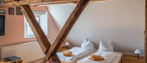 1 makuuhuone, ilmainen Wi-Fi, vuodevaatteet