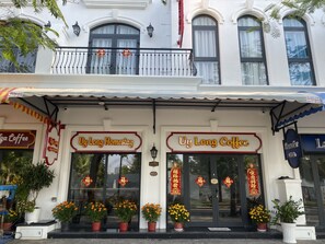 Fassade der Unterkunft