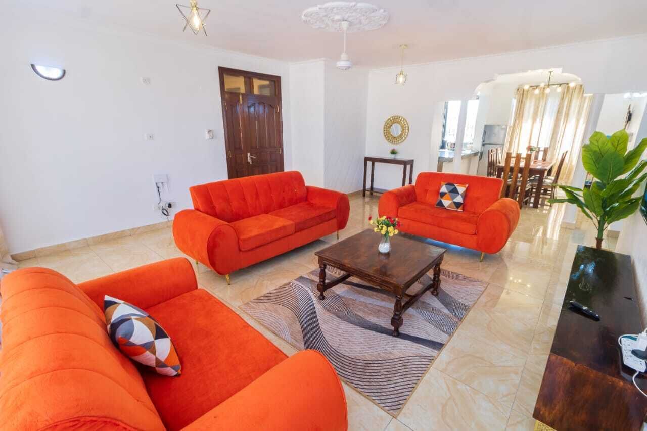 Apartamento família | Área de estar | Smart TV
