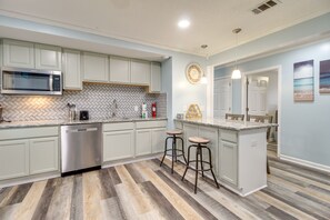 Fridge, microwave, dishwasher, coffee/tea maker - Inviting Savannah Vacation Rental w/ Game Room! (Savannah)