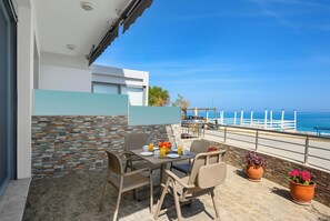 Outdoor dining - Stegnale Studios A1, Studio (Rhodes)