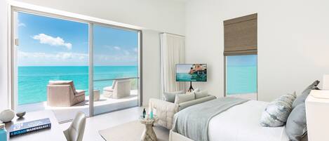 6 室のベッドルーム、セーフティボックス (室内)、デスク、アイロン / アイロン台