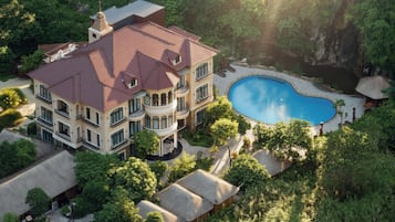 Majoituspaikan julkisivu