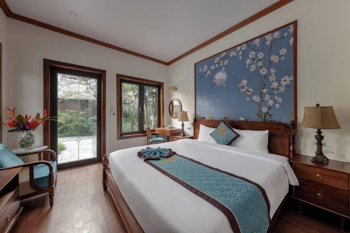 1 habitación, ropa de cama hipoalergénica y escritorio