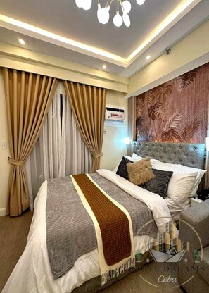 Comfort Condo, 1 Bedroom, Balcony, City View | View from room - Cozy Furnished Condo near I.T. Park (Cebu City)