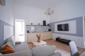 Exclusive-huoneisto | Olohuone