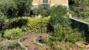 A multi-story building with balconies, surrounded by dense greenery and a stone wall. - My Place Your Place - Corniglia, 5 Terre (Vernazza, Corniglia)