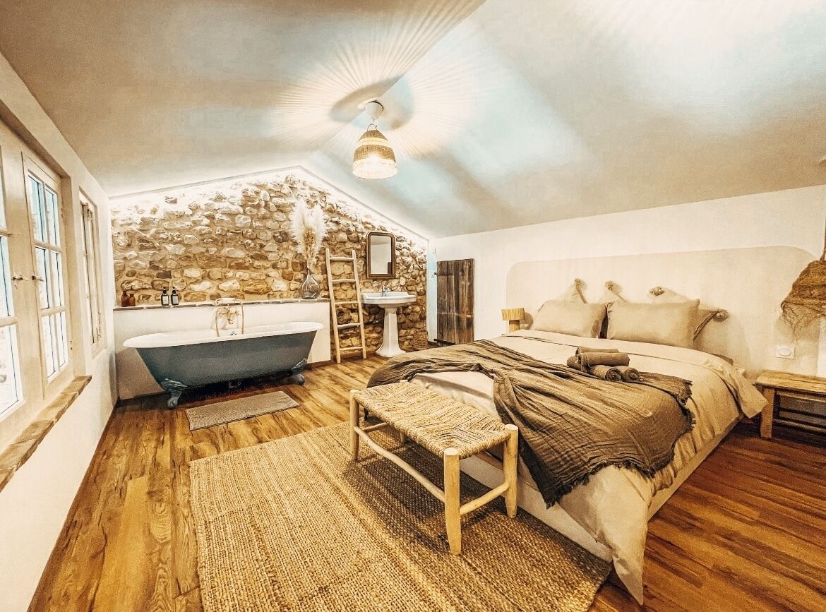 Literie de qualité supérieure, décoration personnalisée