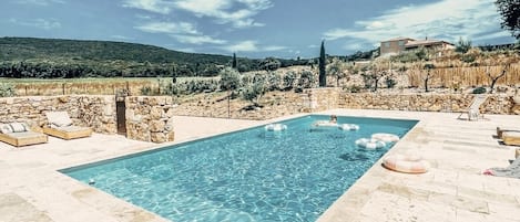 Seasonal outdoor pool