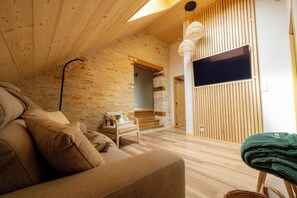 Living area - LE Grenier DU Jean (Sancey)