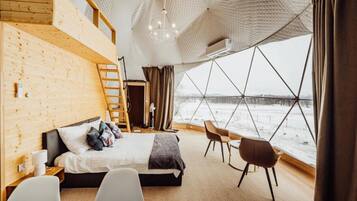 1 chambre, fer et planche Ă repasser, draps fournis