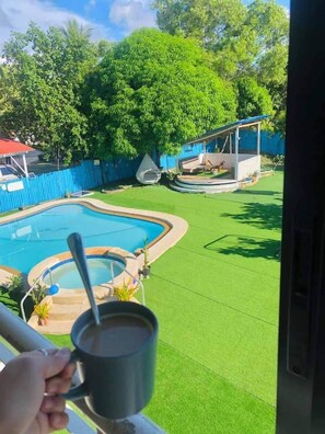 Vista desde la propiedad