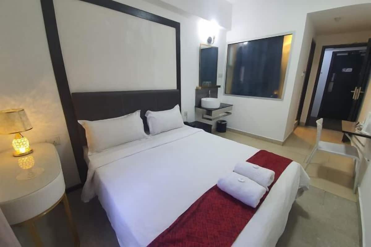 1 hálószoba, íróasztal és ingyenes wifi