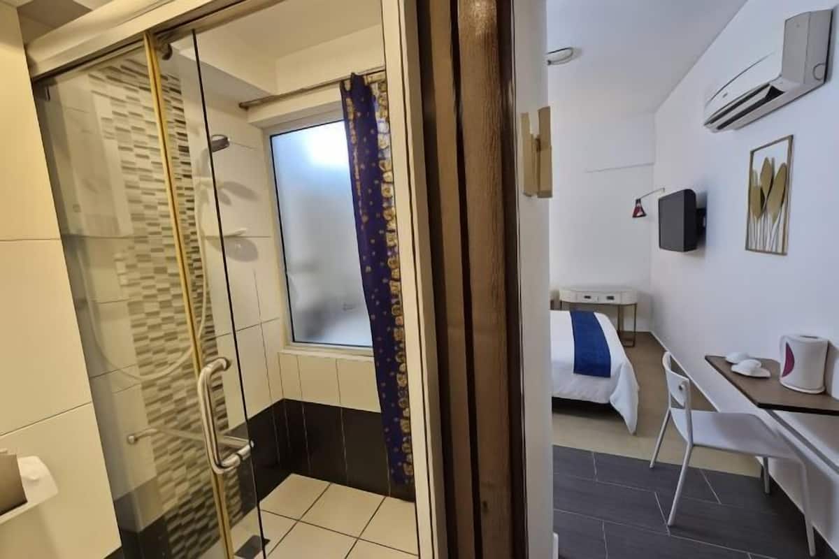 1 hálószoba, íróasztal és ingyenes wifi