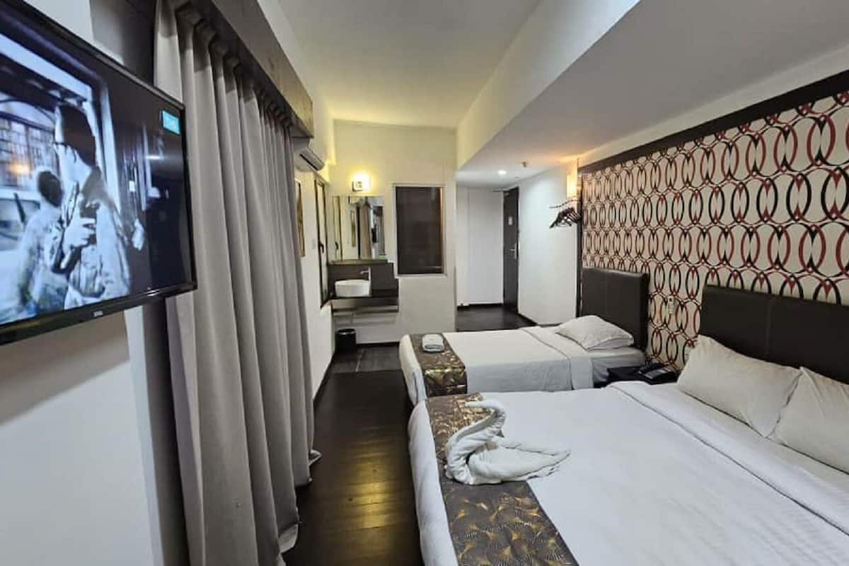 Családi szoba | 1 hálószoba, íróasztal és ingyenes wifi