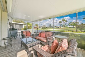 Terrace/patio - Tropical Villa ~ 2 bed / 2 bath in Estero, FL (Estero)