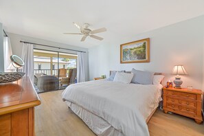 2 bedrooms, desk, iron/ironing board, travel cot