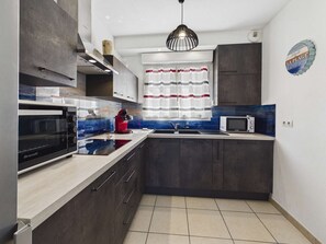 Microwave, stovetop, dishwasher