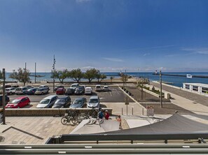 Blick von der Unterkunft