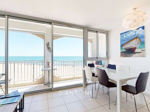 Dining - Grau d'Agde: 3-room apartment by the sea (Le Grau d'Agde)