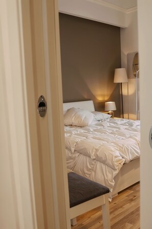 1 Schlafzimmer, Bügeleisen/Bügelbrett, kostenloses WLAN, Bettwäsche