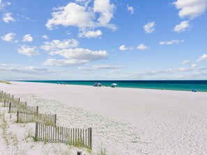 Beach - Villas on the Gulf #D3 | Quick Beach Access & Local Fun (Pensacola Beach)