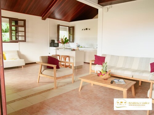 Suite Exotique - Large T3 of 75m2 with Terrace in the South of Martinique