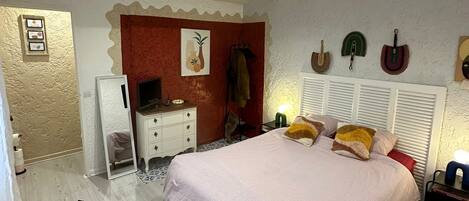 1 chambre, Wi-Fi, draps fournis