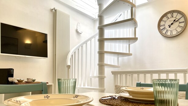 Dining - Terracielo in the heart of the historic center, suitable for couples, great location (Monopoli)