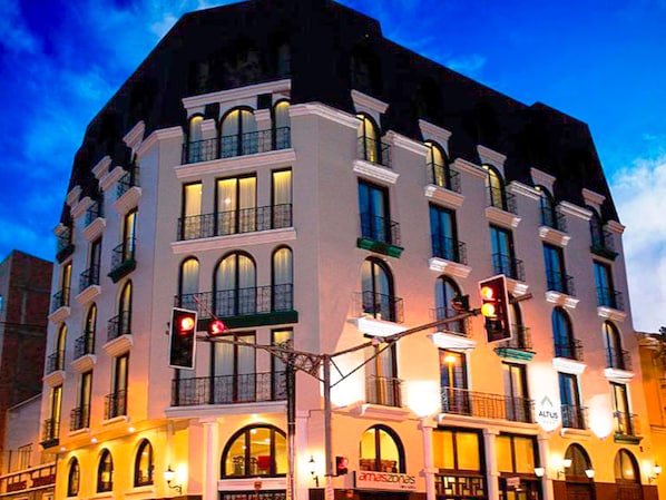 Fassade der Unterkunft