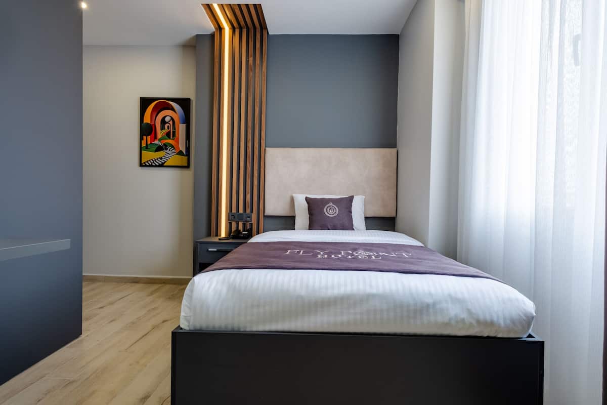 Deluxe Single Room | Desk, laptop workspace, soundproofing, WiFi (free)