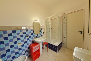 Shower, hair dryer, bidet