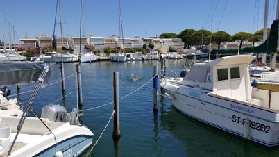 Marina Duplex P4 Le,pieds Dans L'eau. Animaux de Compagnie Acceptés