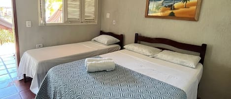 6 habitaciones, escritorio, wifi gratis y ropa de cama