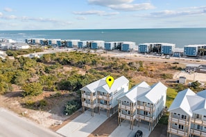 Exterior - New House at North Topsail Beach, North Carolina - Pet Friendly/Elevator (N TOPSAIL BEACH)