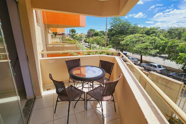 Familienapartment | Balkon