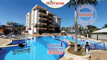 4 piscinas externas
