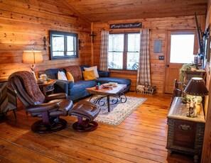 TV connectée, cheminée