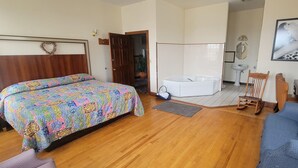 Habitación Elite, 1 cama de matrimonio grande, vistas al lago | Escritorio y espacio para trabajar con un portátil