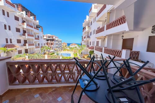Alloggio Deluxe su due livelli | Vista balcone