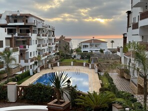 View from property - Luxury duplex with private pool-Sea view (Oued Laou)
