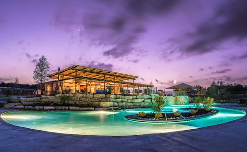 Escape to serene country living at Cow-zy Haus in Fredericksburg, TX