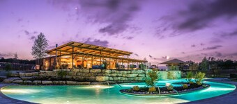 Escape to serene country living at Cow-zy Haus in Fredericksburg, TX