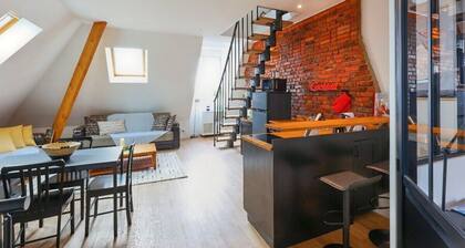 Duplex de charme avec belle vue sur le centre ville