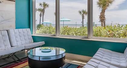 Enjoy the salty air and sea breezes from your oceanfront balcony.