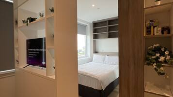 1 bedroom, iron/ironing board, free WiFi, bed sheets