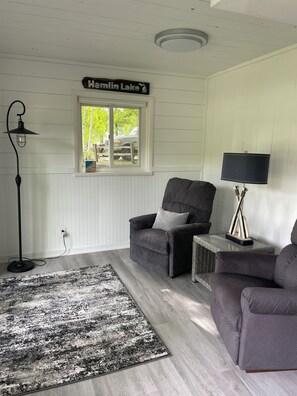 Interior - Bayside cottage is our new Hamlin lake cottage. Complete with docks 50’ away. (Ludington)