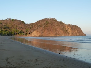 On the beach